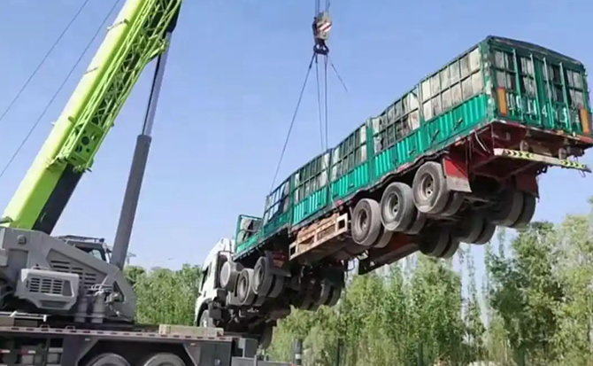 通州区道路脱困救援案例